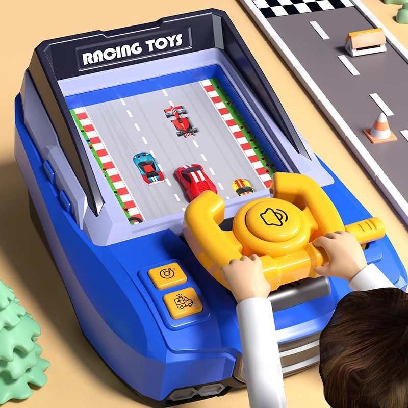 Gaming Console Kids - Children Competitive Racing Game Machine Electronic