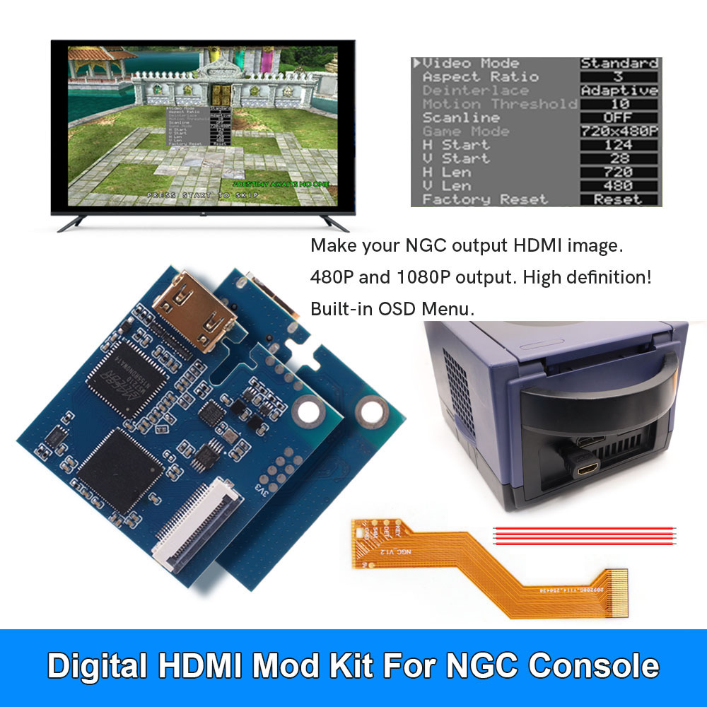Gaming Console All In One - HISPEEDIDO 1080P Imbeded Digital High Definition