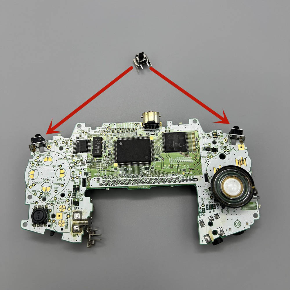 Gaming Console Repair - For GBA Game Console Mainboard L