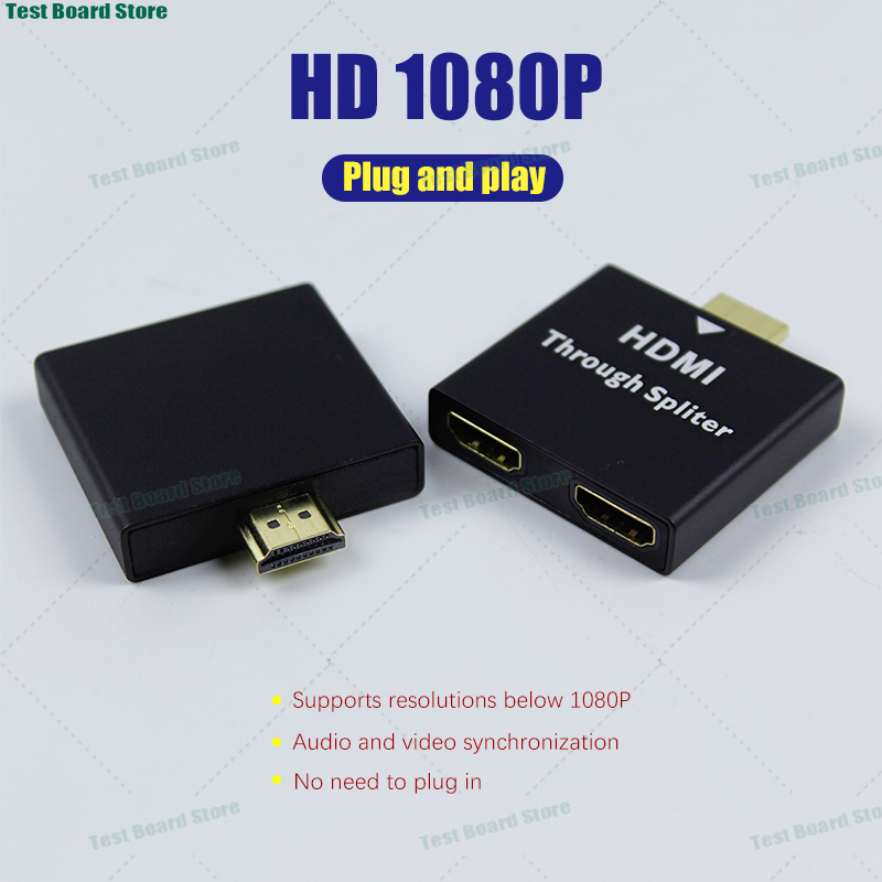 Laptop Gaming Console - 1Piece HDIM dual female HDMI adapter