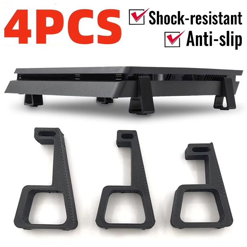 Gaming Console Monitor - 4Pcs Cooling Horizontal Holder For PS4/Pro/Slim