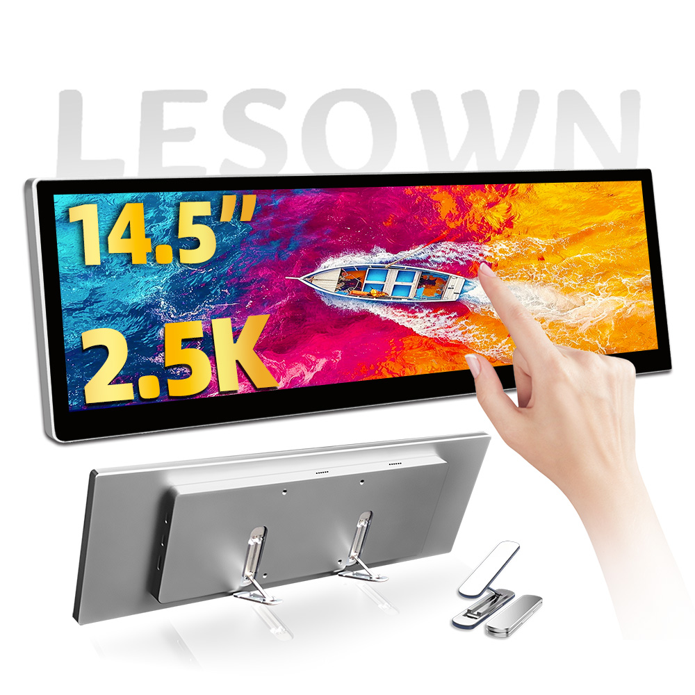 Laptop Gaming Console - LESOWN 2.5K Bar Monitor 14.5 Inch