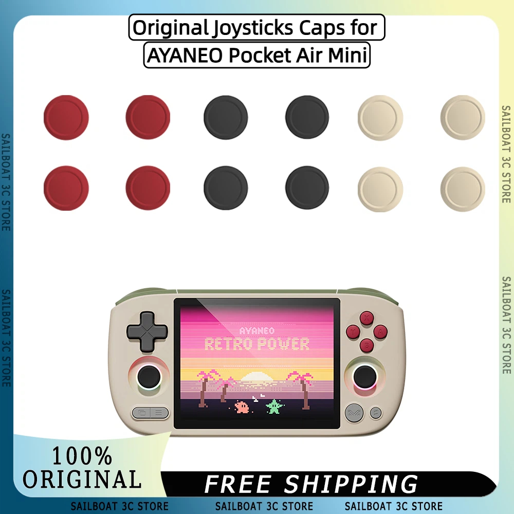 Gaming Console Joystick - Original Joysticks Caps for AYANEO Pocket