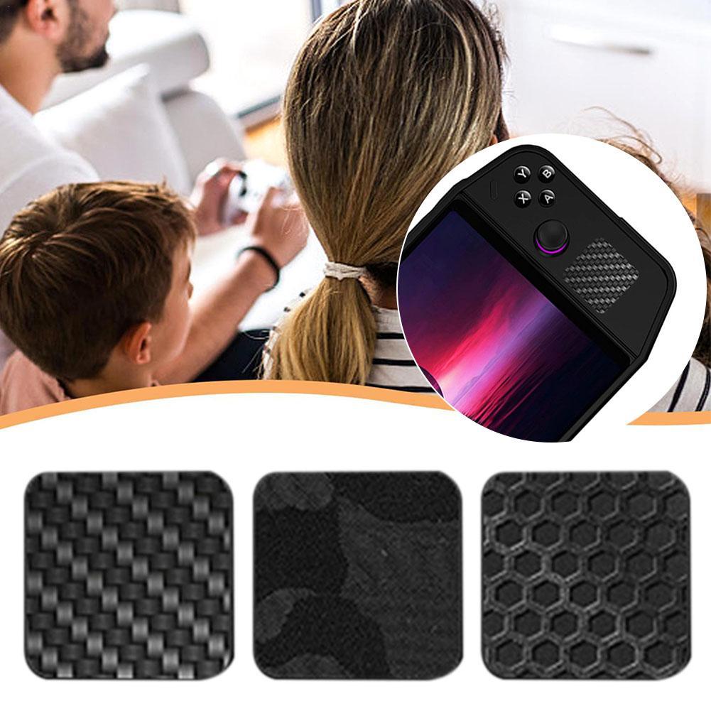 Laptop Gaming Console - Carbon Fiber Patterned Stickers For Legion