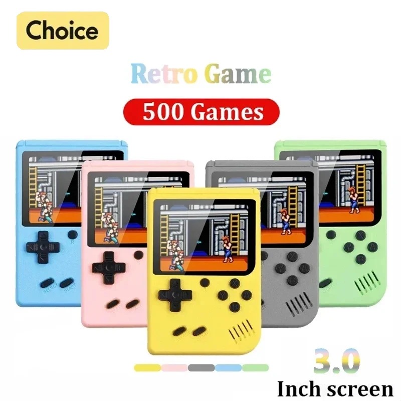 Gaming Console Kids - Retro Portable Mini Handheld Video Game
