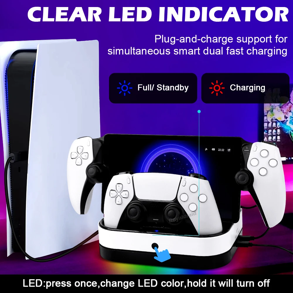 NEW For PS5 Controller Charger - đánh giá và giá Sony Console Playstation 5