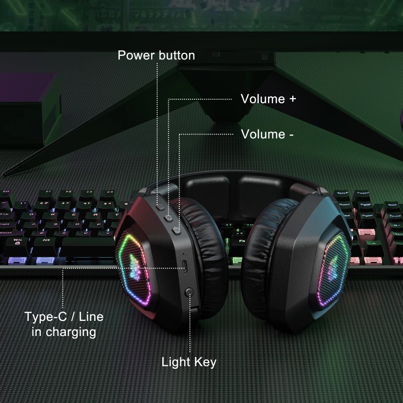 ONIKUMA B100 Wireless Gaming H - đánh giá và giá Gaming Console Amazon
