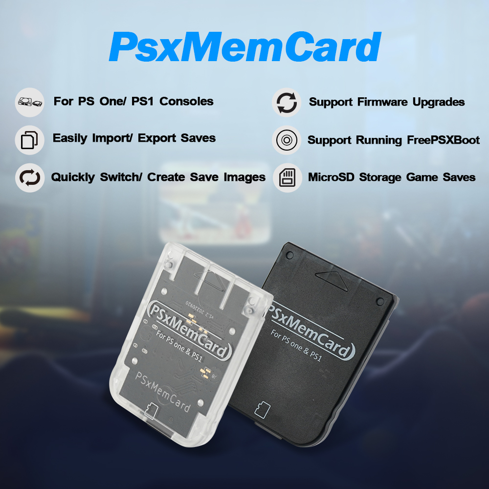 PSxmemcard Save Game Data Stor - đánh giá và giá Gaming Console All In One