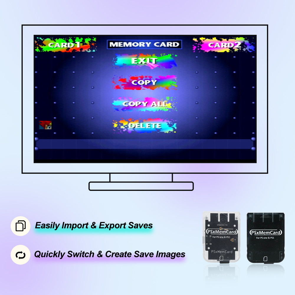 PSxmemcard Save Game Data Stor - đánh giá và giá Gaming Console All In One