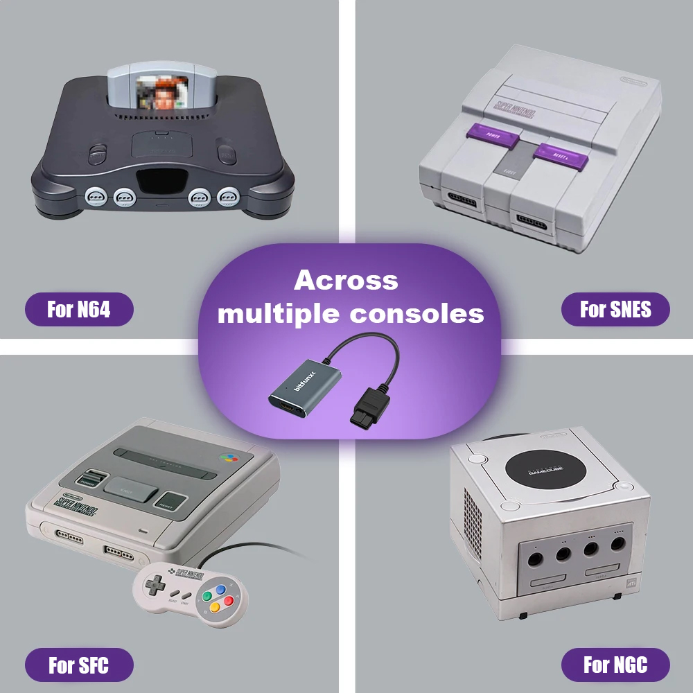 Bitfunx 720P Svideo / AV To HD - đánh giá và giá Gaming Console All In One