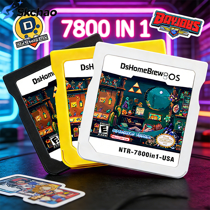 7800 in 1 DS Card R4 3DS Game  - đánh giá và giá Gaming Console Mario
