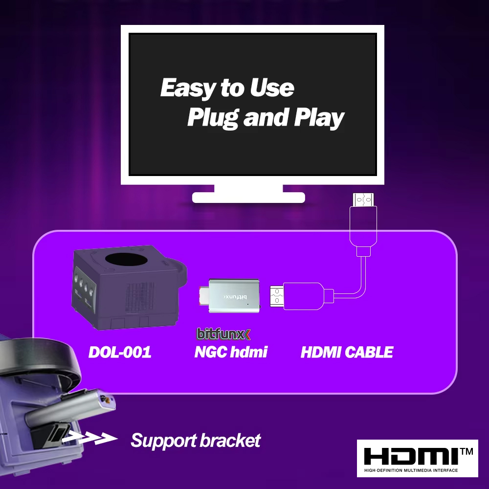 Bitfunx GC Video HDMI™ Adapter - đánh giá và giá Gaming Console All In One