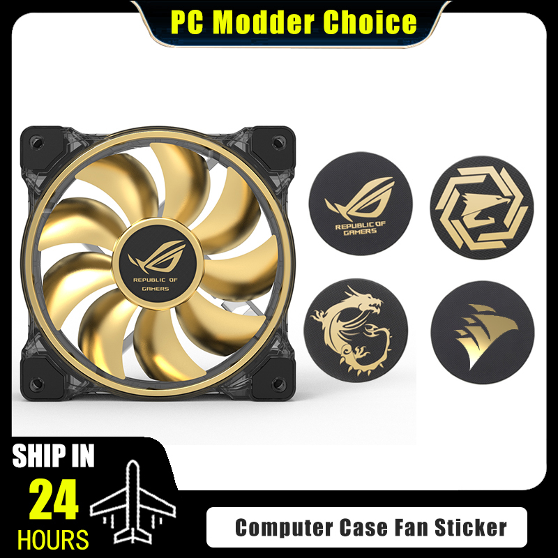 Computer Case Fan Logo Sticker - đánh giá và giá Console Gaming Pc Case