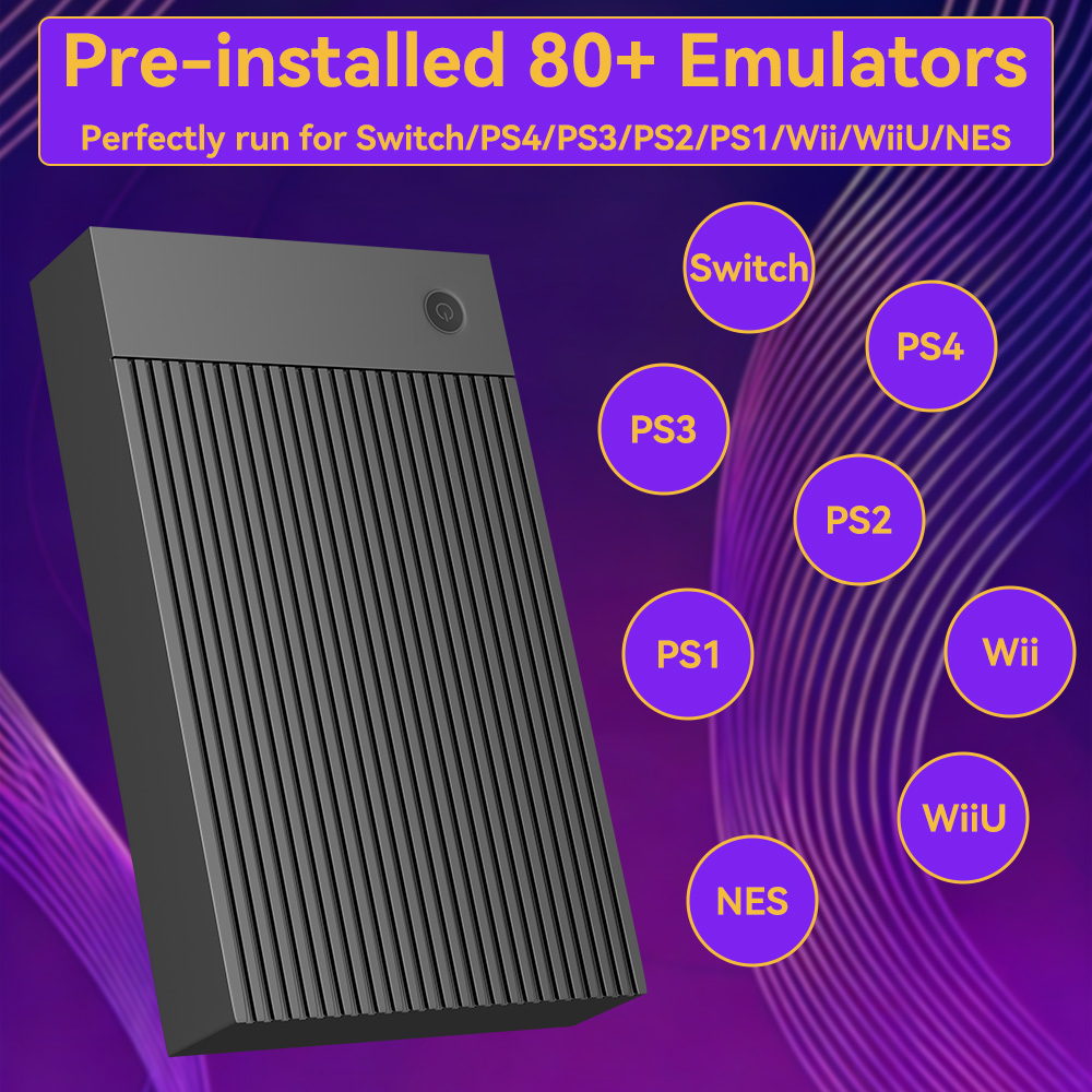 Portable 4TB Gaming HDD with 5 - đánh giá và giá Gaming Console.Emulators
