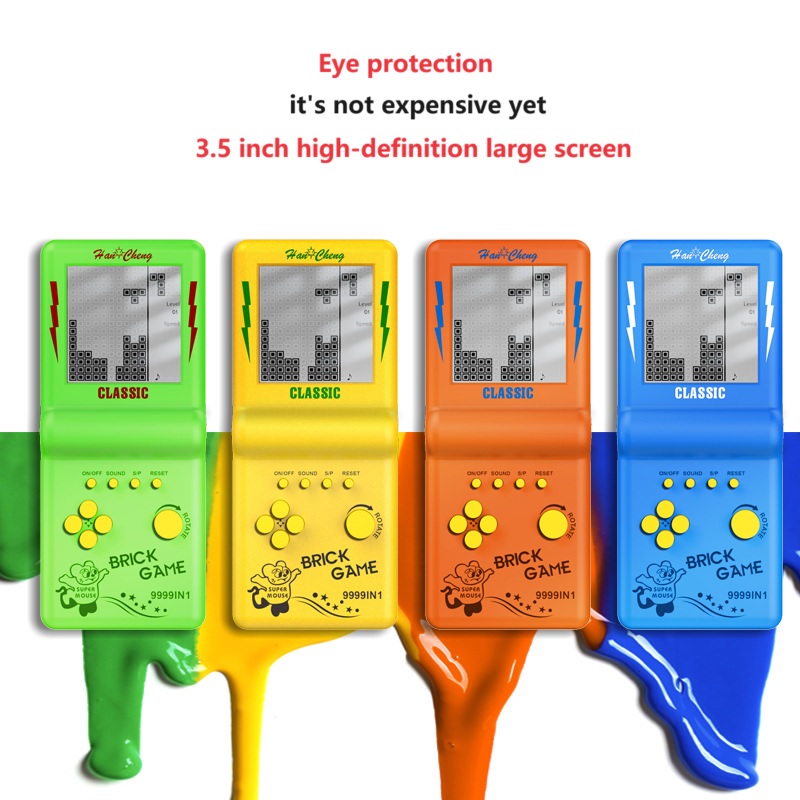 Russian Blocks Game Portable H - đánh giá và giá Gaming Console 4 Year Old