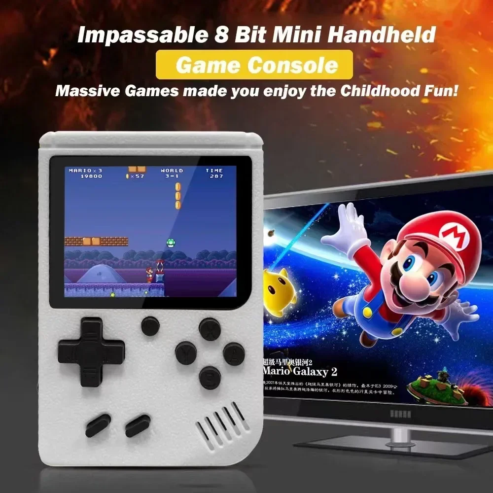 Retro Portable Mini Handheld V - đánh giá và giá Gaming Console Kids
