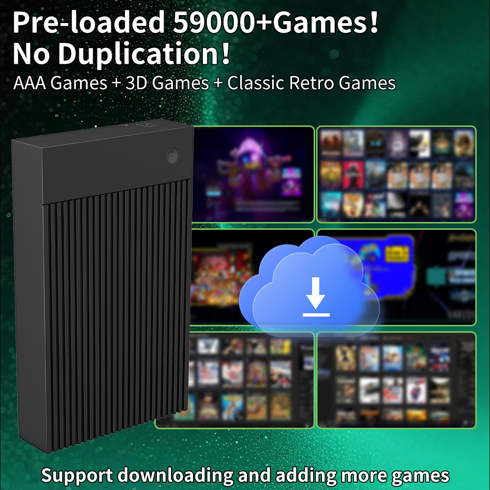Hyper Base MIX 4T Retro HDD 59 - đánh giá và giá Gaming Console Monitor