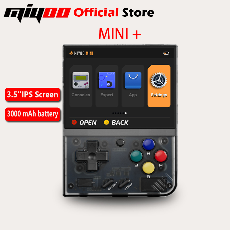 MIYOO Mini Plus Portable Retro - đánh giá và giá Gaming Console.Emulators