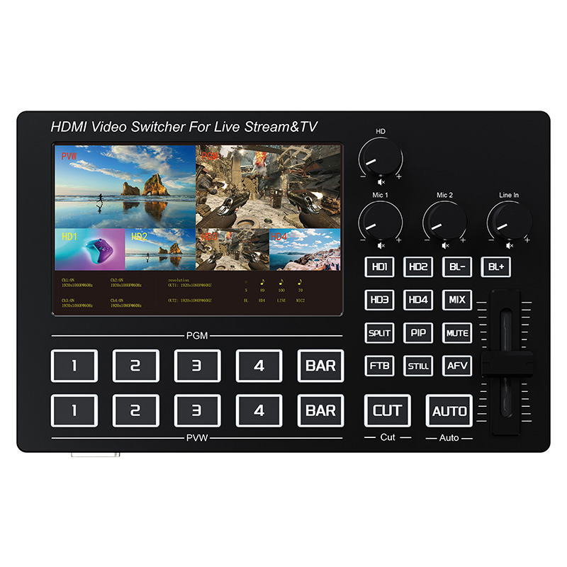 1080P 4 Channel HDMI Live Stre - đánh giá và giá Gaming Console Monitor