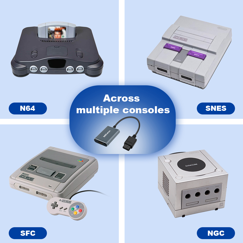 Bitfunx 720P HDMI™ Adapter S-v - đánh giá và giá Gaming Console All In One