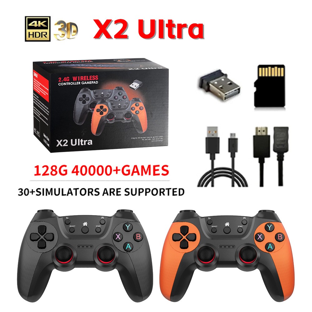 X2 Ultra Retro Game Stick 4K,  - đánh giá và giá Gaming Console All In One